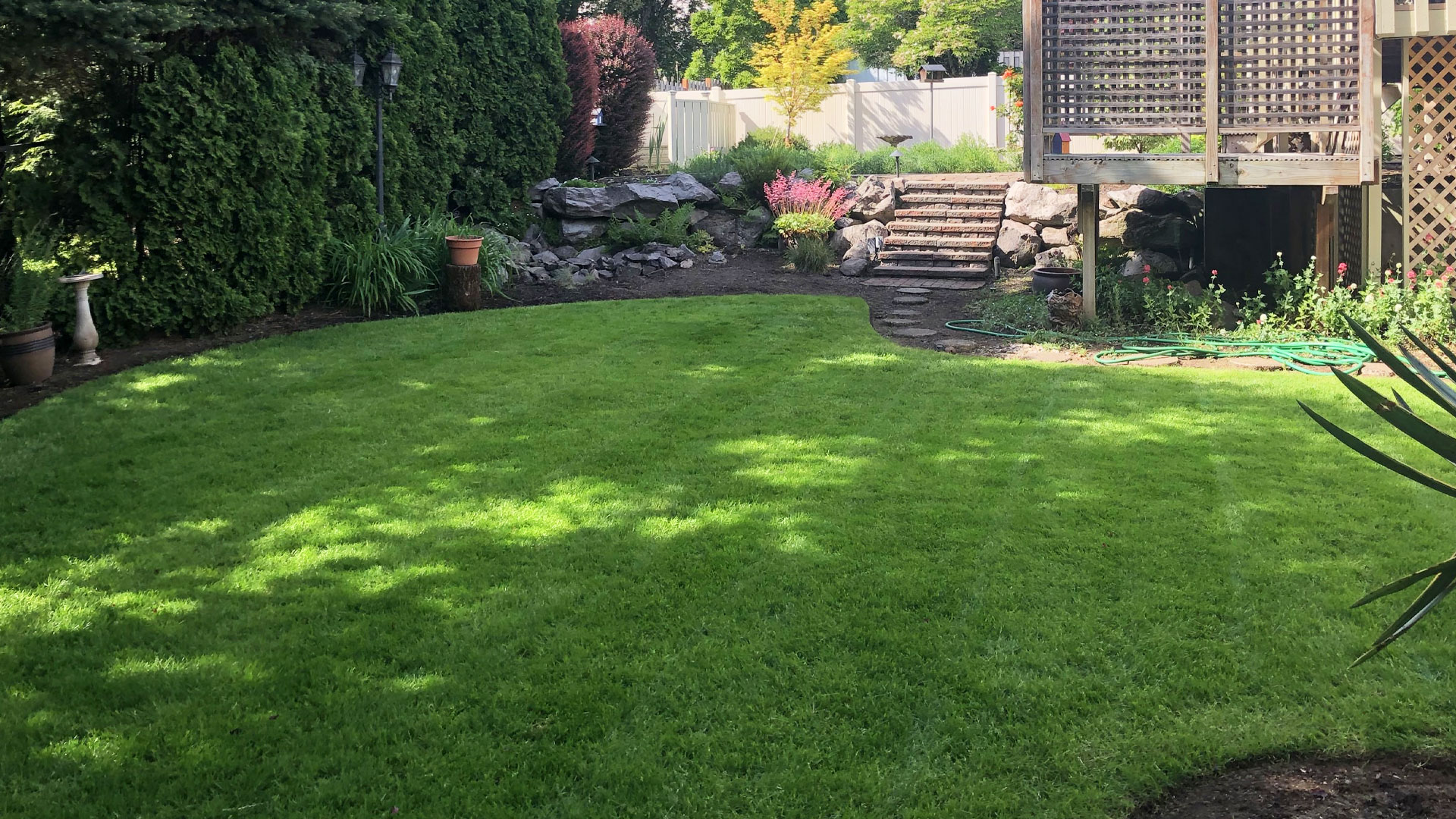 A residential property our company maintains on a regular basis.