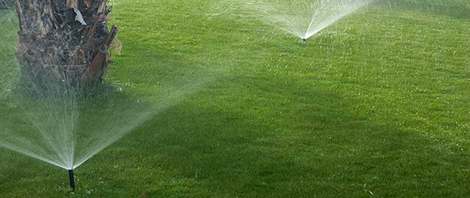 Irrigation system of a homeowner in Troutdale that has been set for the proper amount of watering.